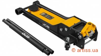 Фото домкрат підкатний гідравлічний низькопрофільний 1.5т jcb tools  jcb-th32006