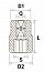 Фото - 2. Купити Ultra 1/4" 8 мм 6-ти гранна головка стандартна 2) - Фото головка 1/4" 8 мм 6-ти гранна ultra (6060082)