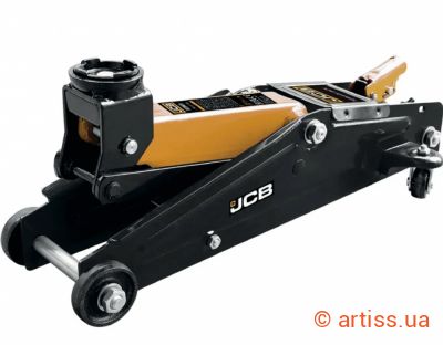 Фото домкрат підкатний гідравлічний 3т jcb tools jcb-t830020