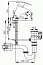 2) - Фото смеситель для умывальника e.c.a. mix cubic m 151 (с донным клапаном)
