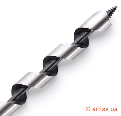 Фото свердло по дереву спіральне ø 12.0 мм l460 мм з шестигранним з хвостовиком apro (822115)