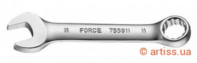Купити Force 13 мм ключ гайковий Фото ключ рожково - накидний міні 13 мм l=108 мм force (755s13)