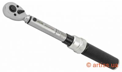 Фото ключ динамометричний 1/4" 1-25нм 72 зубців jcb tools  jcb-6472285