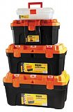 Набір скринь для інструментів з пластиковими замками 12"/16"/20"/22.5" MasterTool 79-2003