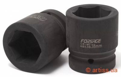 Фото головка ударна шестигранна 50 мм 1" forsage (f-48550)