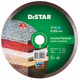 Круг алмазний відрізний 1A1R 200x1.8х10х25.4 Granite Premium Distar (11320061015)