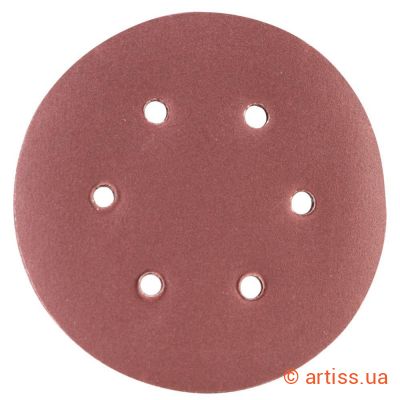 Фото шліфувальний круг на липучці ø 150мм p180 (10 шт) sigma 9122291