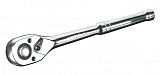 Tpіcкaчкa 1/2" 72 зубця 250мм з металевою ручкою Apro (257018)