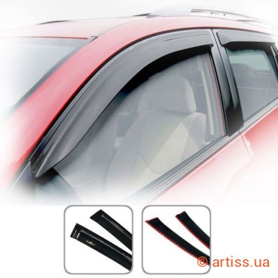 Купити HIC Mercedes Vito W638 1995-2003 (на скотчі) дефлектори вікон Фото дефлектори вікон mercedes vito w638 1995-2003 (на скотчі) hic (mb09)