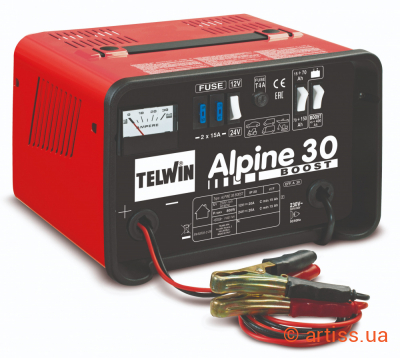 Фото зарядний пристрій telwin alpine 30 boost (807547)