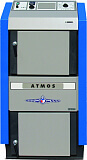 Котел пиролизный твердотопливный ATMOS DC 100