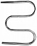 1) - Фото полотенцесушитель navin змеевик 32 600 х 500 (нерж)
