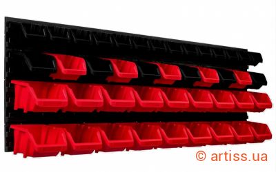 Фото панель для інструментів 115х39см на 43 контейнери kistenberg mix581