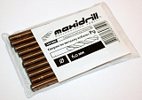 Свердло по металу Р9 (кобальт) з циліндричним хвостовиком Maxidrill 1.0 мм L=34мм (упаковка 10 шт.) (105-010)