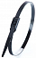 3) - Фото стяжка нейлонова кабельна з низьким профілем замку 8x400 чорна apro (ctl-в8400)
