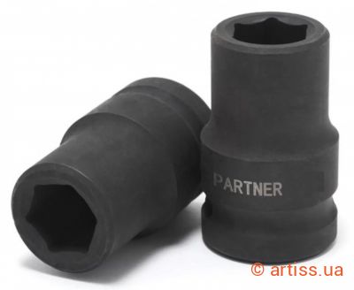 Фото головка ударна шестигранна 12 мм 1/2" partner (pa-44512)