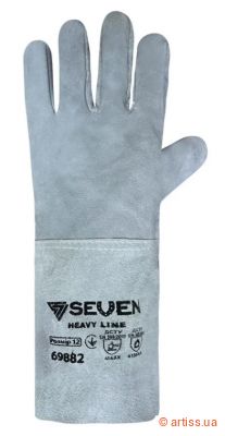 Фото рукавички (краги) зварювальника без підкладки р10 seven