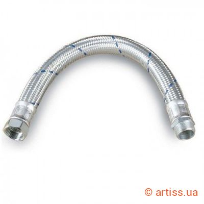 Купити NPO FLEXIBLE 1"M/F 80 см 1" шланг Фото антивібраційний шланг npo flexible 1"m/f 80 см 1"