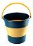 1) - Фото відро складане силіконове 10л сила 961002