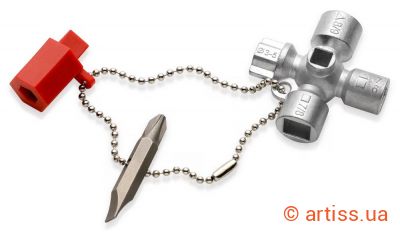 Фото ключ для електрошаф і систем замикання knipex 00 11 02