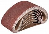 Шліфувальна стрічка з електрокорунду 75х533мм Р40 (10 шт) Vitals 173580