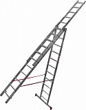Алюминиевая универсальная лестница Кентавр 3x11