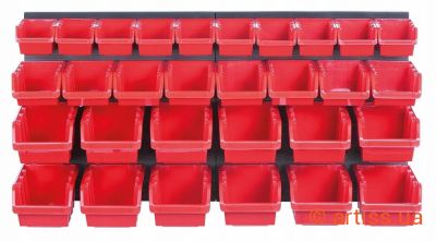 Фото панель для інструментів 78х39см kor3 на 30 контейнерів kistenberg kor3-s411