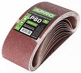 Шліфувальна стрічка нескінченна 75х458мм Р60 (10 шт) Apro 828042