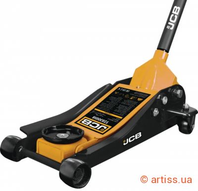 Фото домкрат підкатний гідравлічний 2.5т jcb tools  jcb-tz830018