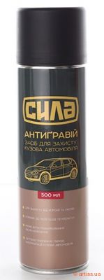 Купити Сила Антигравій 500 мл захист Фото антигравій 500мл (чорний) сила (951516)