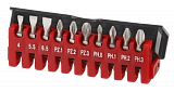 Haбіp біт 1/4" L25мм PH, PZ, SL 10 oд. Force (21010)