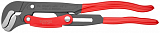 Кліщі трубні з S-подібним змиканням губок Knipex 2-3/8" (0-60мм) L=420мм (83 61 015)