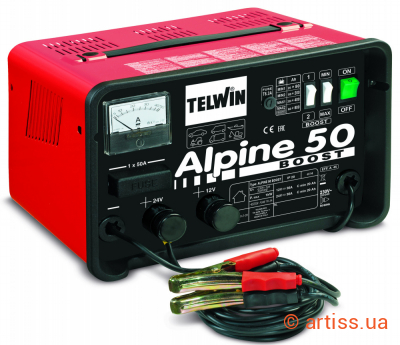 Фото зарядное устройство telwin alpine 50 boost (807548)