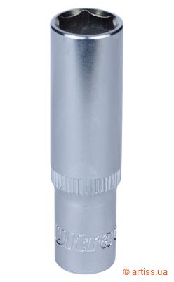 Фото головка 1/4" 10 мм 6-ти гранна 50 мм ultra (6062102)
