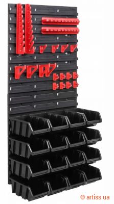 Фото панель для інструментів 39х78см на 16 контейнерів kistenberg mix636