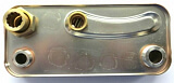 15002479 Теплообменник вторичный на газовый котел Hermann (12 пластин)