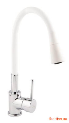 Купити Q-tap Spring CRW 007F-1 змішувач Фото смеситель для кухонной мойки q-tap spring crw 007f-1