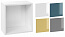 1) - Фото шкаф подвесной cersanit colour 40х40