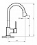 Фото - 2. Купити Q-tap Spring CRW 007F-1 змішувач 2) - Фото смеситель для кухонной мойки q-tap spring crw 007f-1