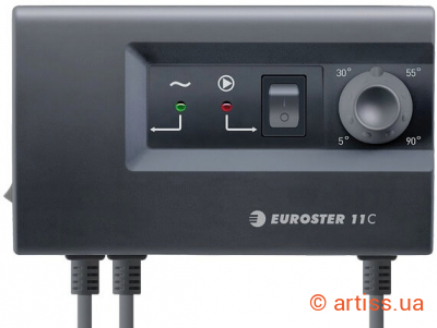 Купити Euroster 11C регулятор насосу Фото регулятор насосу euroster 11c