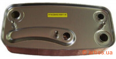 Фото pp18ce6h03 теплообменник вторичный на газовый котел sime format. zip bf (18 пластин)
